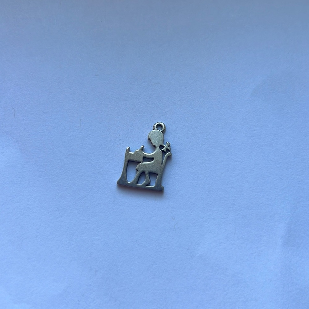 RETIRED James Avery Girl at Desk charm